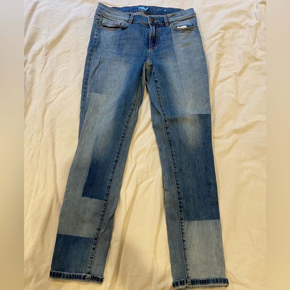 J MCLAUGHLIN Multi Wash Color Block Jeans